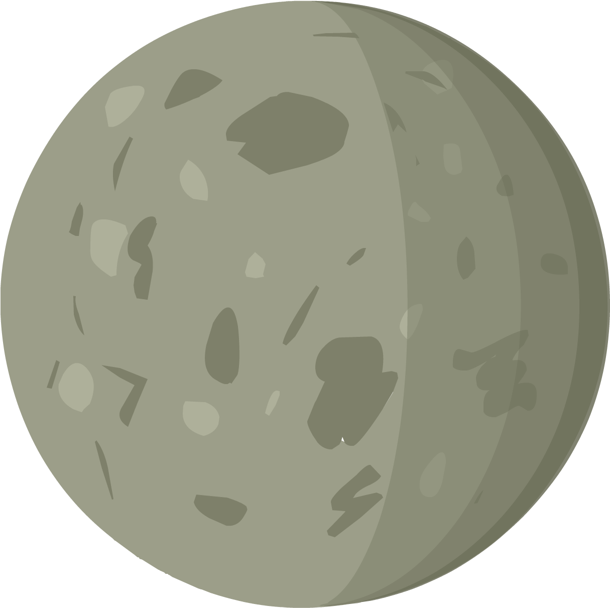 Beta Team Solar System Mercury - Illustration (1300x1300), Png Download