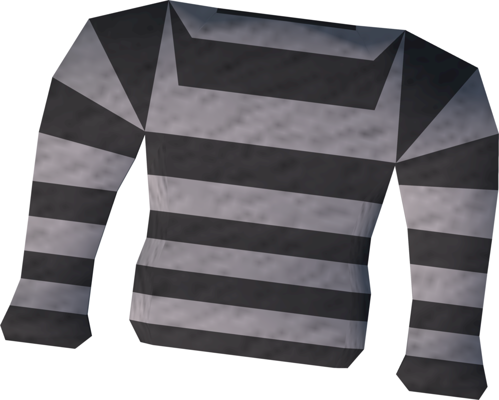 Prison Uniform Top Runescape - Transparent Prison Uniform (1000x802), Png Download