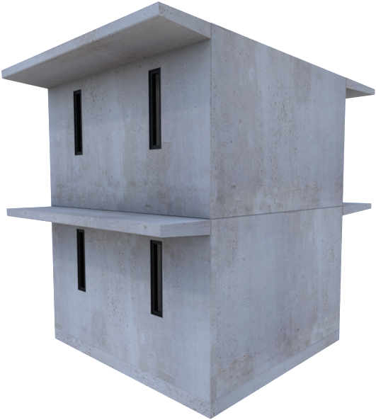 1 - Building (612x612), Png Download