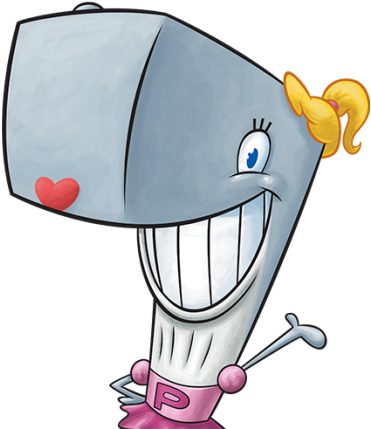 Spongebob Squarepants Pearl Krabs Transparent Png , - Pearl Krabs (480x445), Png Download