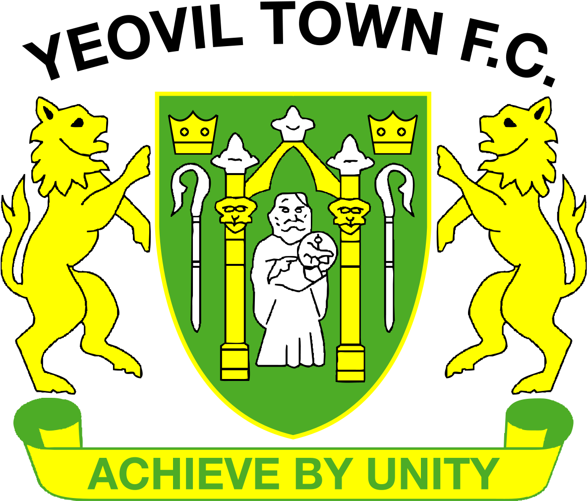Yeovil Town Fc Logo (1200x1046), Png Download