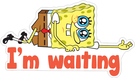 Viber Sticker «spongebob Squarepants» - Sticker (490x317), Png Download