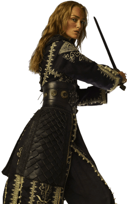 Pirates Of The Caribbean Elizabeth Swann - Pirates Of The Caribbean Elizabeth Png (400x400), Png Download