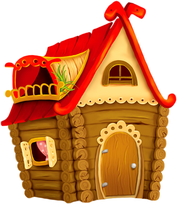 Fairytale Clipart Medieval Town - Cute House Kids Clipart (751x800), Png Download