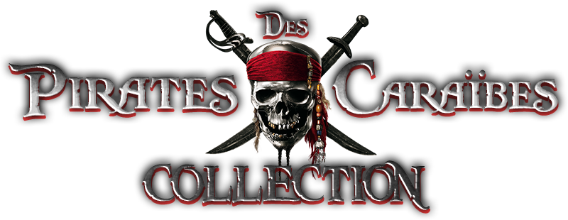 Pirates Of The Caribbean Collection Image - Pirates Of The Caribbean Collection Logo (800x310), Png Download