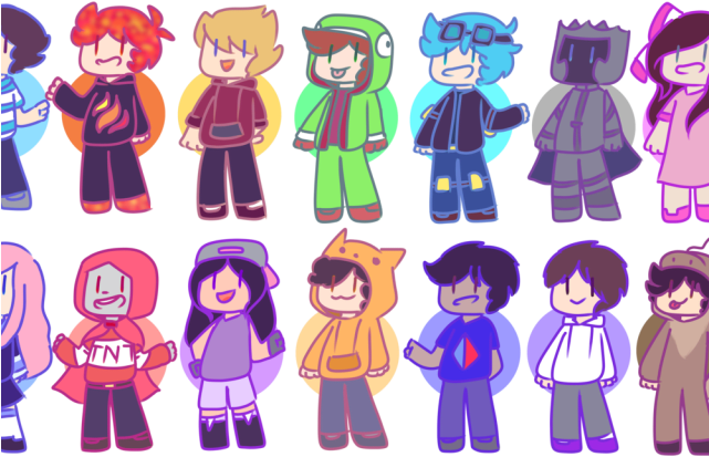 Which Minecraft Youtuber Are You - Unspeakablegaming Fanart (640x427), Png Download