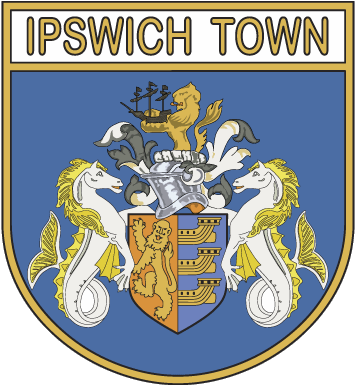 Logo 60's - Ipswich Town Old Badge (400x400), Png Download
