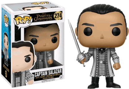 Pirates Of The Caribbean Funko Pop Captain Salazar - Capitan Salazar Funko Pop (480x480), Png Download