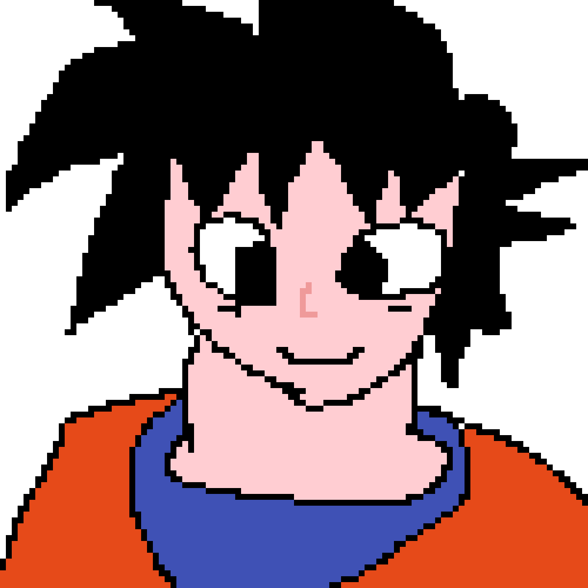 Goku By Aryan Malodiya - Cartoon (1200x1200), Png Download