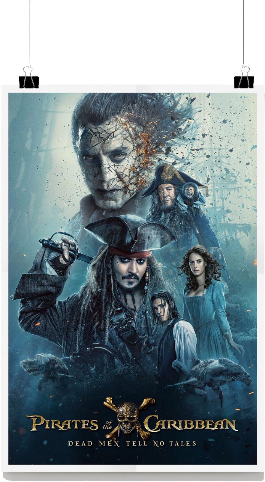 Pirates Of The Caribbean (934x1631), Png Download