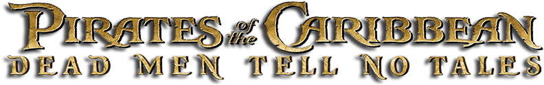 Cz, En - Pirates Of The Caribbean Dead Men Tell No Tales Logo (800x310), Png Download
