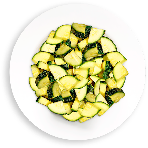 Arctic Gardens Zucchini Quarters6 X 2 Kg - Kilogram (600x600), Png Download