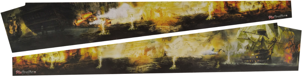 Pirates Of The Caribbean Pinball Pinblades™ - Anime Mouse Pad 712 - Default Title (1024x268), Png Download