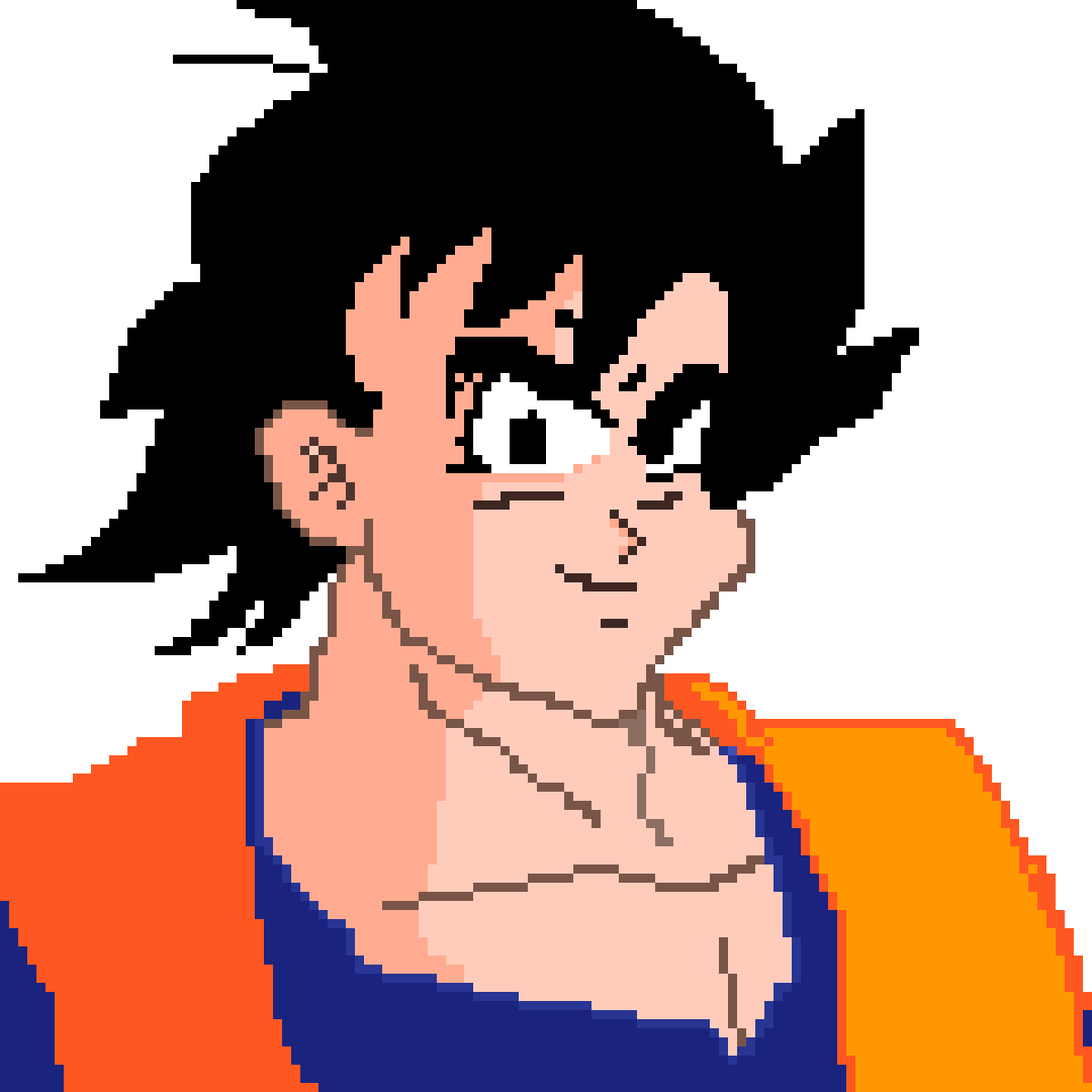 Goku Portrait - Portrait (1200x1200), Png Download