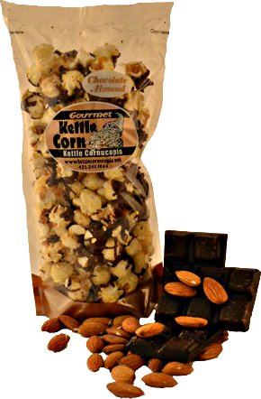 Chocolate-almond - Almond (290x442), Png Download