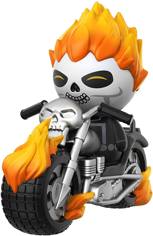 Funko Dorbz Ghost Rider - Funko Ghost Rider Png (541x526), Png Download