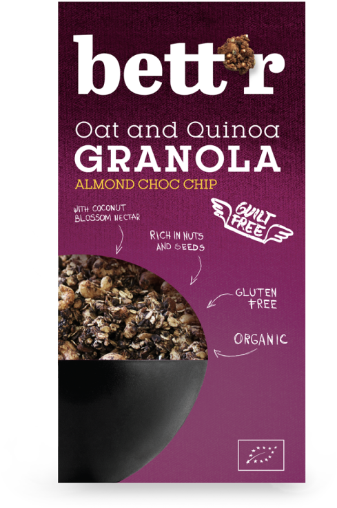 Bett R Oat And Seeds Granola (743x757), Png Download