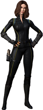 Store Teamup Robbiereyes Store Teamup Quake - Ghost Rider Agents Of Shield Png (300x420), Png Download