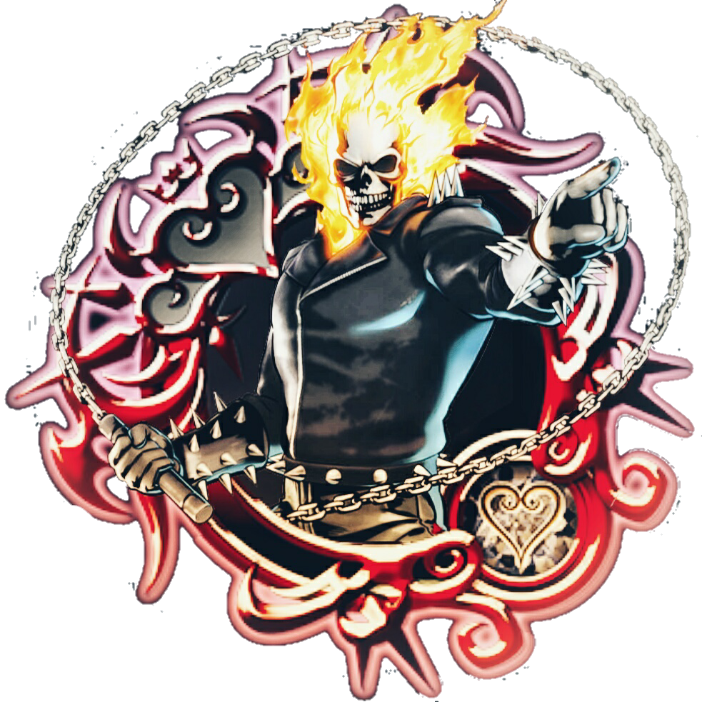 Ghost Rider - Jinpachi Mishima (983x983), Png Download