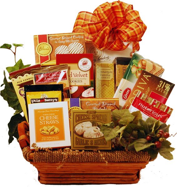 Gift Baskets Png Clip Art Library Library - Gift Baskets Calendar 2015: 16 Month Calendar (566x600), Png Download