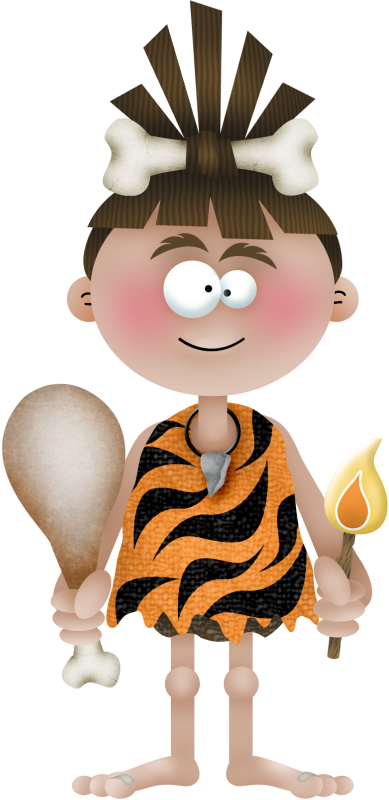 B *✿*yourock My World - Dibujo Niños Prehistoria (389x800), Png Download