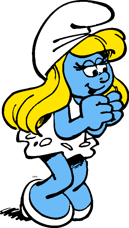 Smurf Clip Art (424x748), Png Download