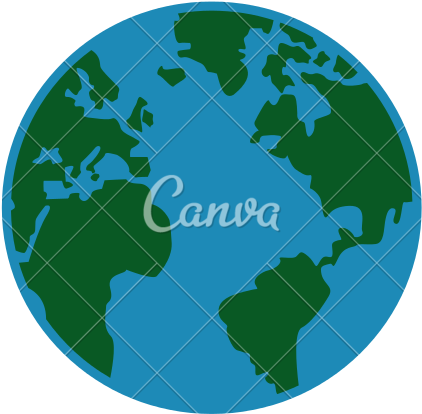 Earth Clipart World Geography - Vector Graphics (550x550), Png Download