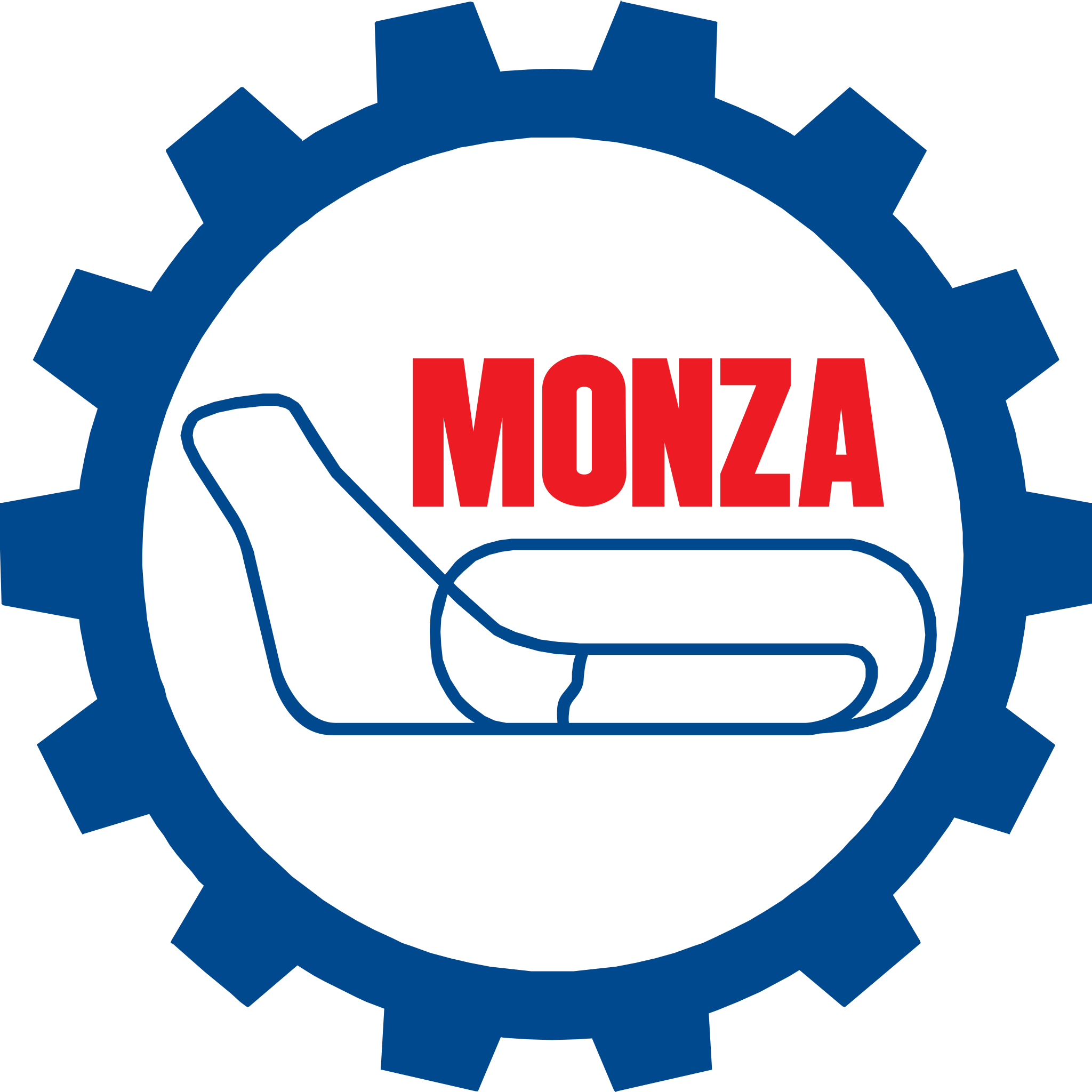 Autodromo Nazionale Monza Logo (2048x2048), Png Download