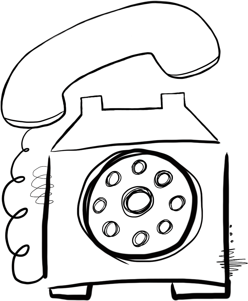 Doodle 101 / All Circuits Are Busy - Sketch (2048x2048), Png Download