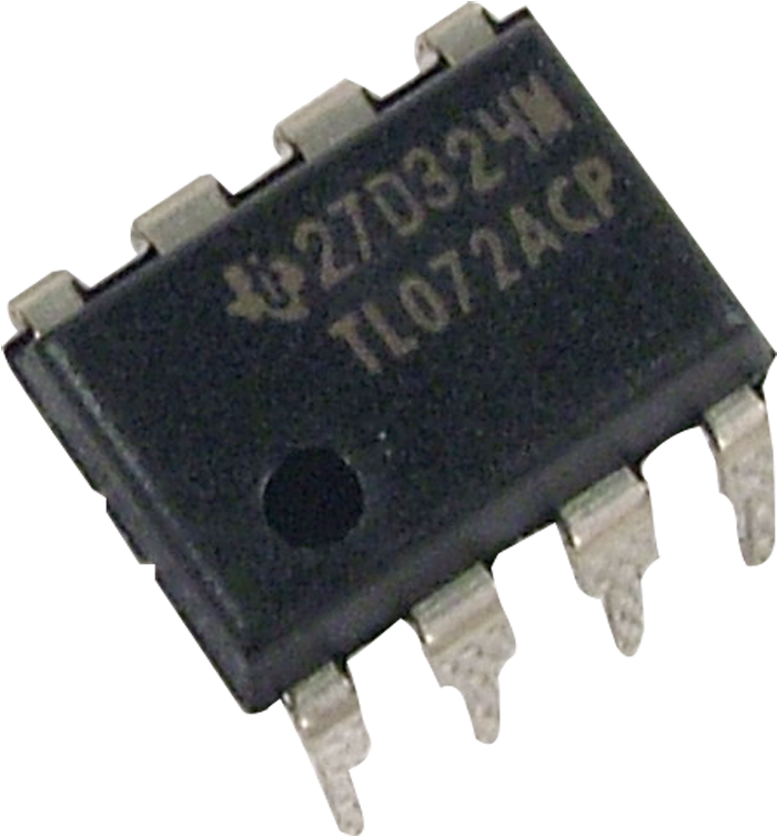 Tl072, Dual Op-amp Image - Amplified Parts Integrated Circuit - Tl072, Dual Op-amp (753x800), Png Download