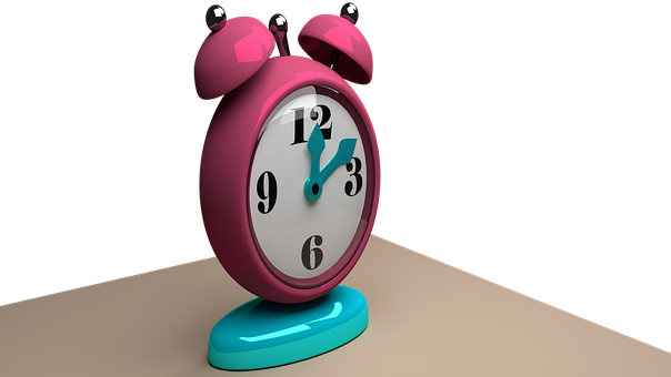 Time Alarm-clock Clock Alarm Minute Hour S - Alarm Clock (604x340), Png Download