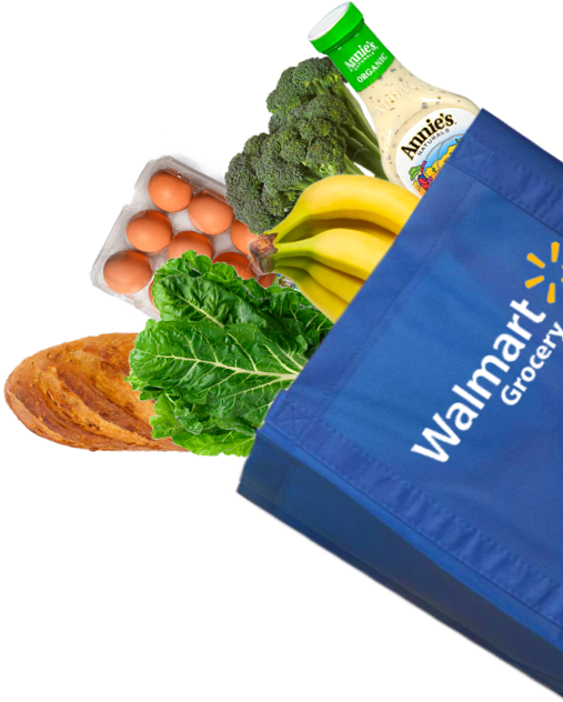 Walmart Food Bag Cutout - Broccoli (507x632), Png Download