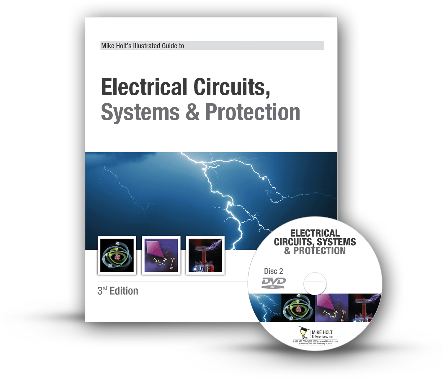 Electrical Circuits Systems Protection Dvd - Mike Holt's Illustrated Guide To Basic Electrical Theory (1500x1500), Png Download