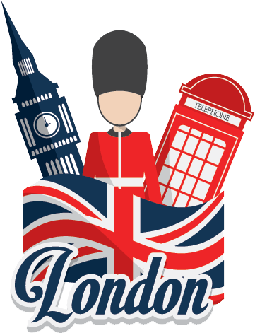 Planning On Living In London Or Already Here, But Need - Vector Graphics (361x471), Png Download