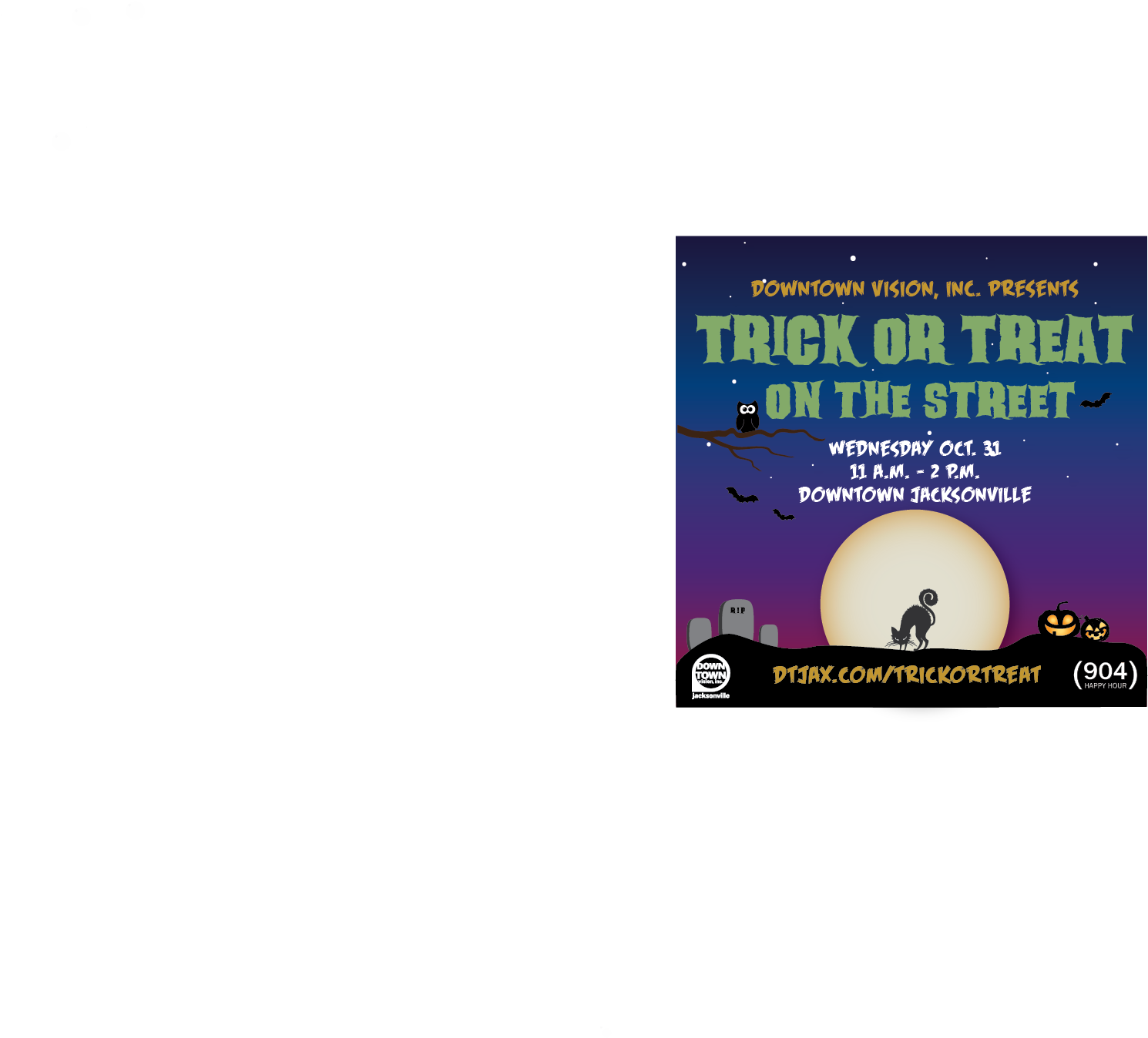 6th Annual Trick Or Treat On The Street October 31, - Trick-or-treating (1513x1391), Png Download