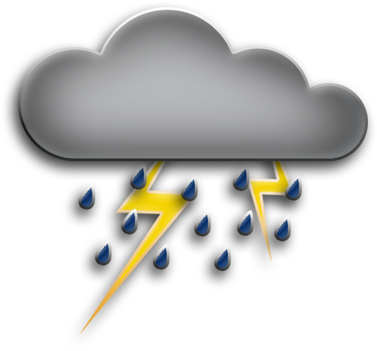 Storm Png Image - Weather (612x576), Png Download