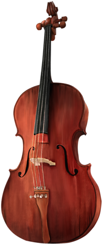 Folkvangar Moonlight Sonata-cello - Cello Viola (322x500), Png Download