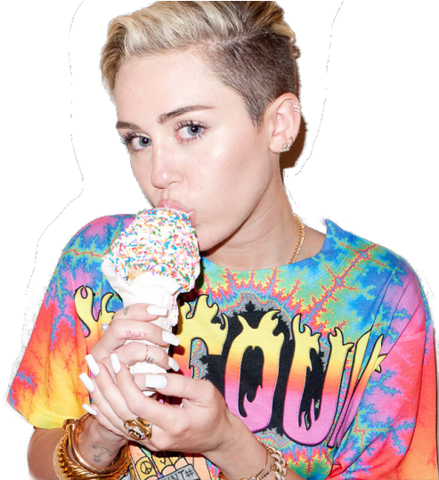 Miley Cyrus Png Transparent - Miley Cyrus Hq Photoshoot (500x541), Png Download