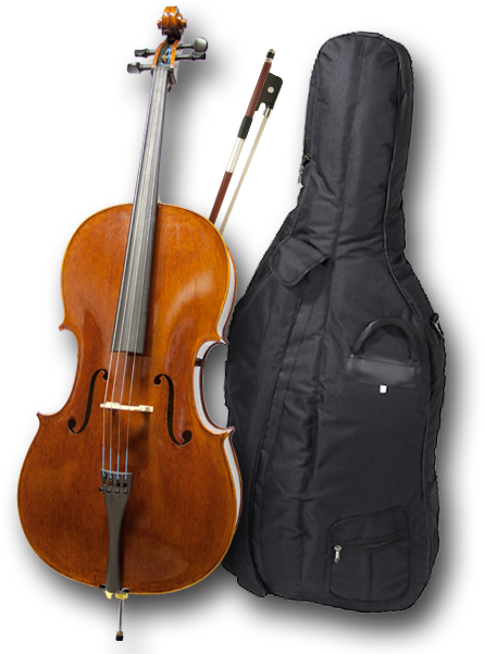 Cello Set Treviso - Cello Set (480x600), Png Download