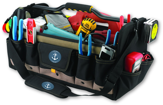 Winweb Business Blog Toolbox - Custom Leathercraft 1579 20-inch Open-top Soft Sided (570x371), Png Download