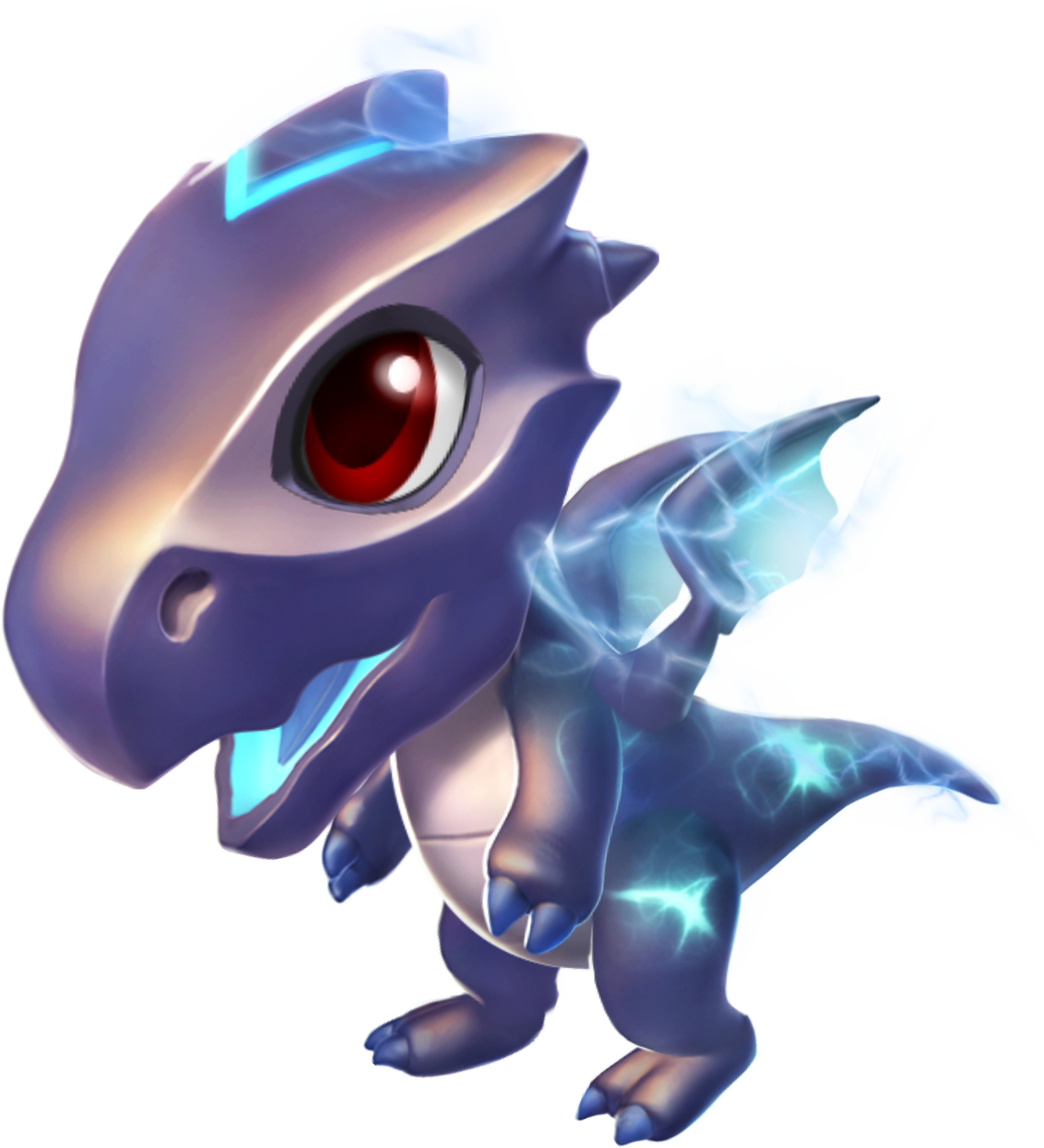 Storm Dragon Baby - Dragon Mania Legends Storm Dragon (1141x1255), Png Download