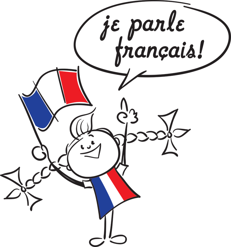 Jpg Free Stock Collection Of Speaking High Quality - People Speaking French Cartoon (750x800), Png Download
