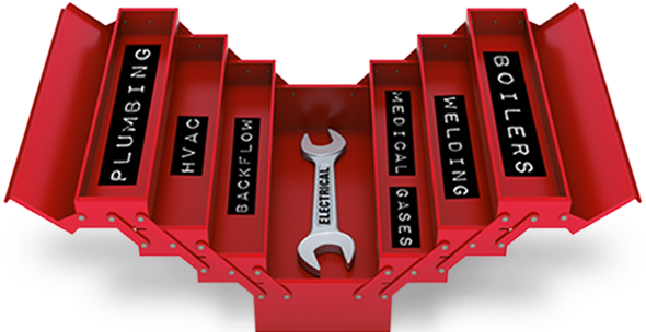 Aladdin Toolbox Graphic - Electrical Plumbing Hvac (609x303), Png Download
