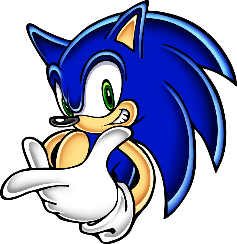 Clean Badge Art - Sonic Adventure 2 Clipart (825x852), Png Download