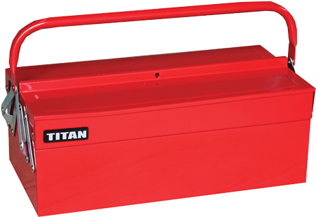 12893 Titan 3 Tier Toolbox - Brights Hardware (600x600), Png Download