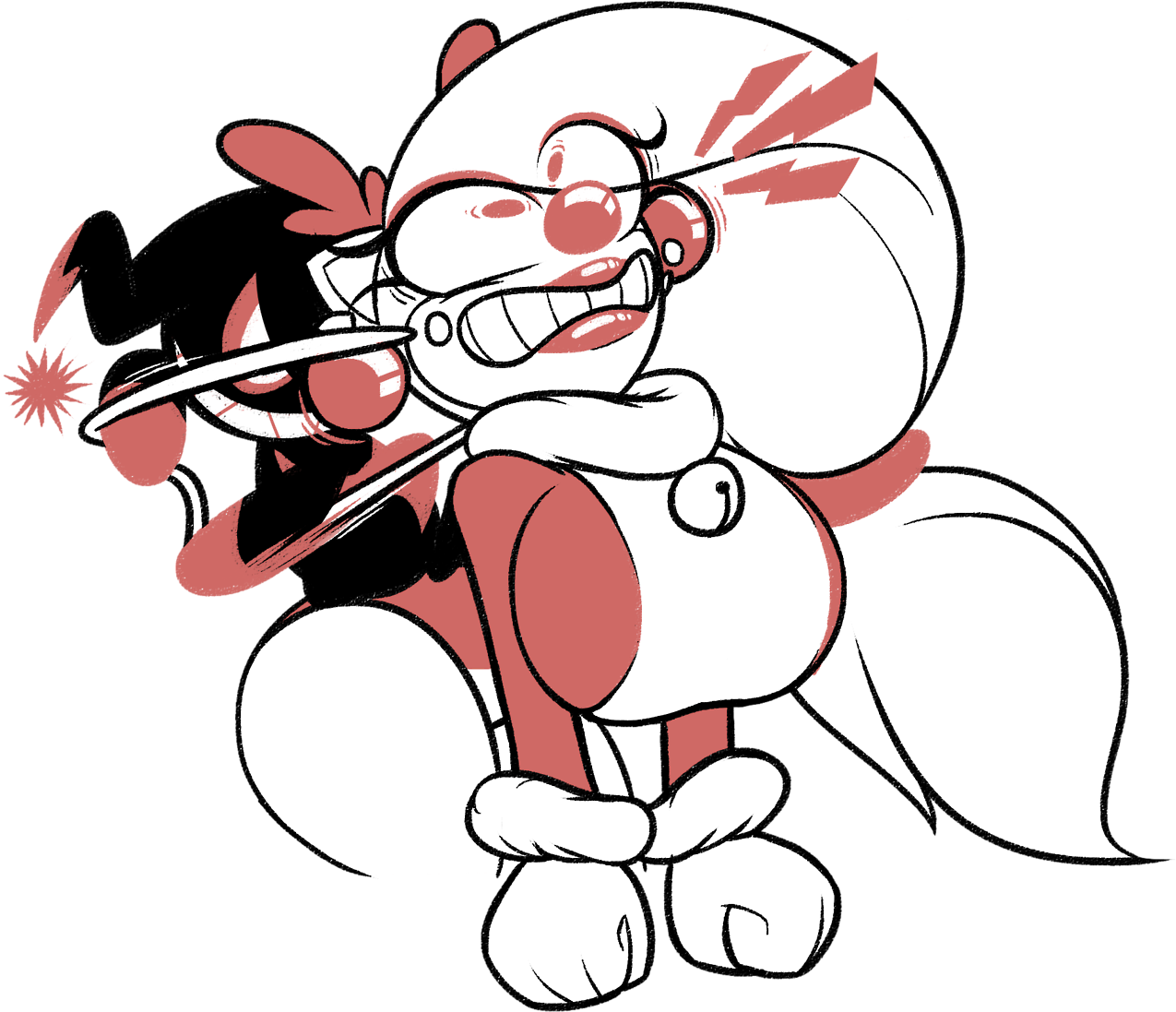 Patreon Request For @sonicthebabe, Sonic All Dolled - Christmas Day (1280x1113), Png Download