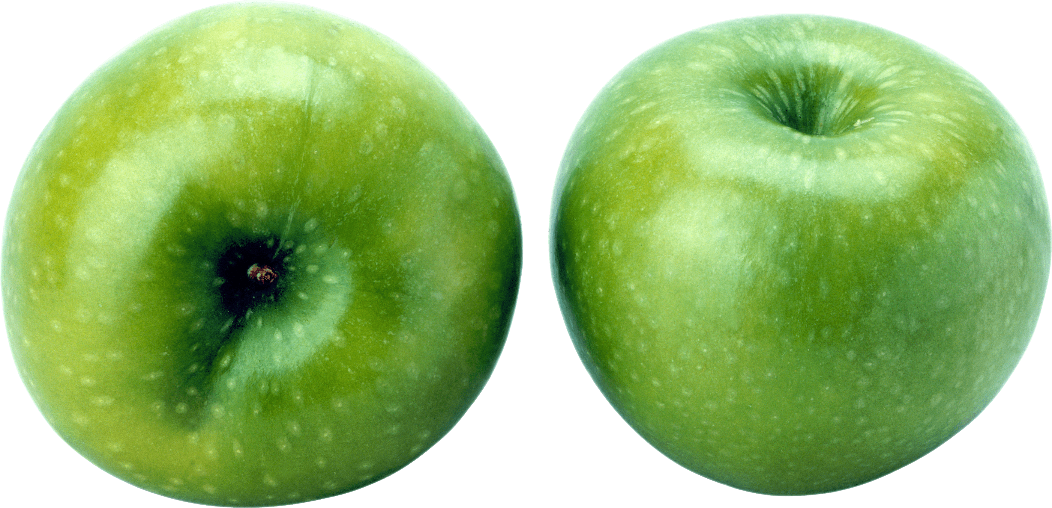 Green Apple Fresh .png (3507x1696), Png Download