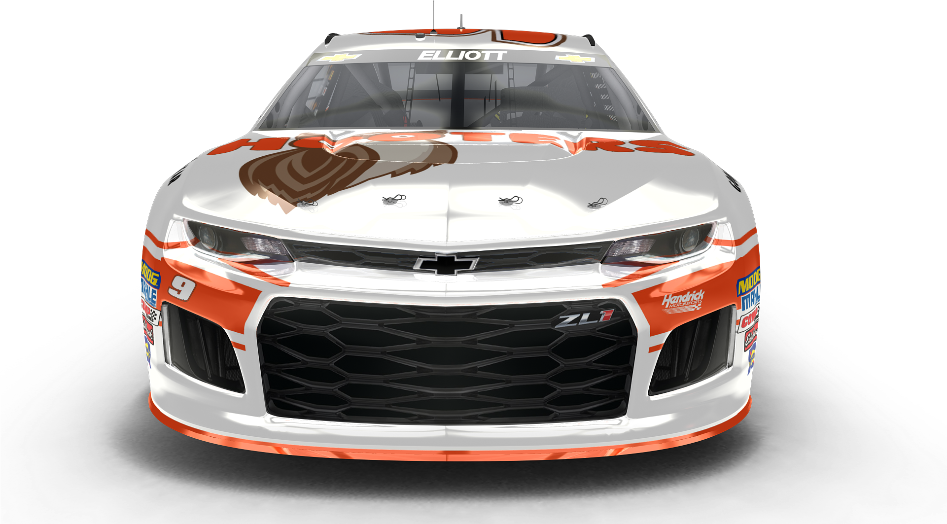 It Was Announced Earlier This Year That Hooters Would - Chase Elliott Hooters 9 (1920x1080), Png Download
