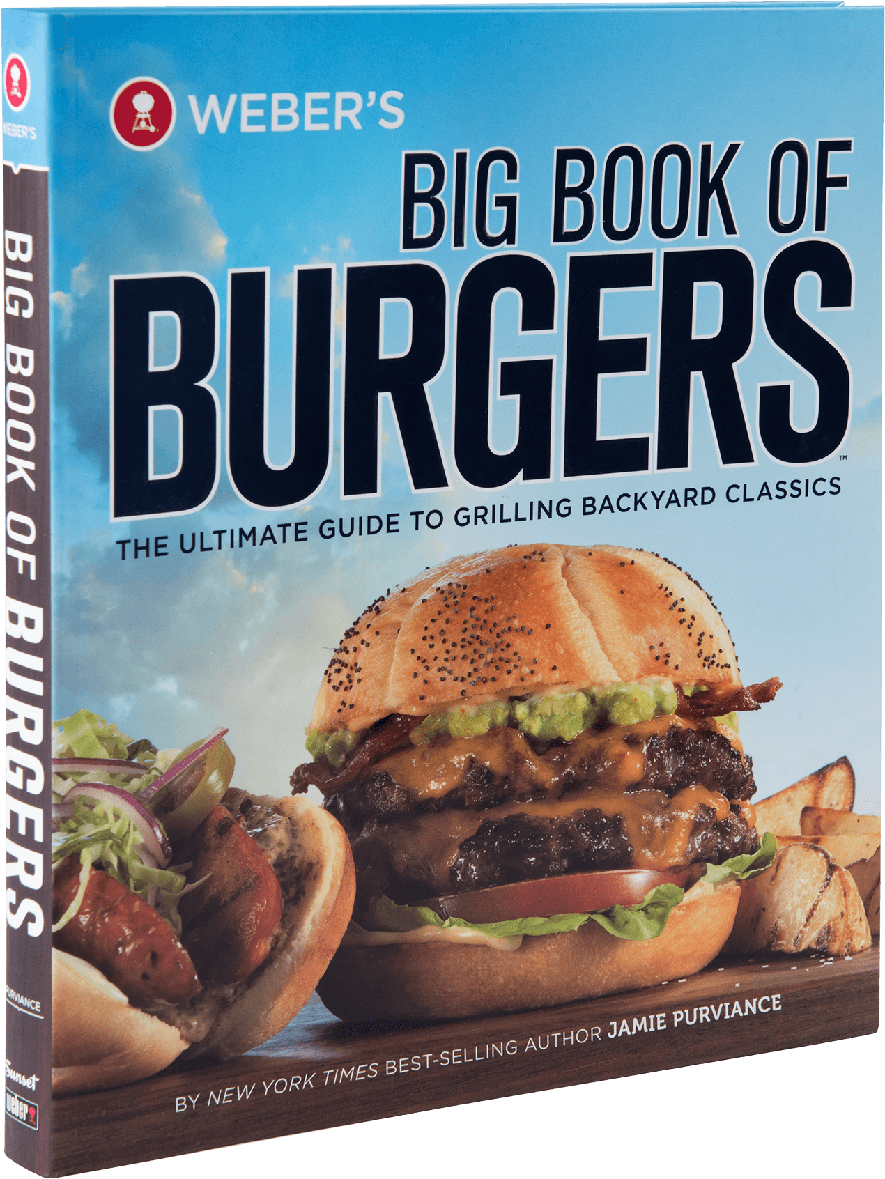 Weber's Big Book Of Burgers - Weber's Big Book Of Burgers: The Ultimate Guide To (1800x1800), Png Download