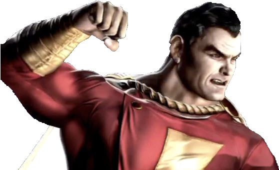 Captain Marvel - Mortal Kombat Vs Dc Universe (649x382), Png Download